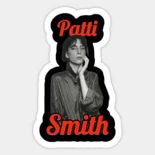 Patti Smith Sticker